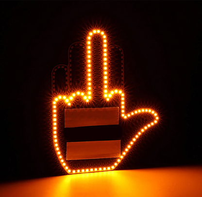 Gestolux · Mano LED para el coche